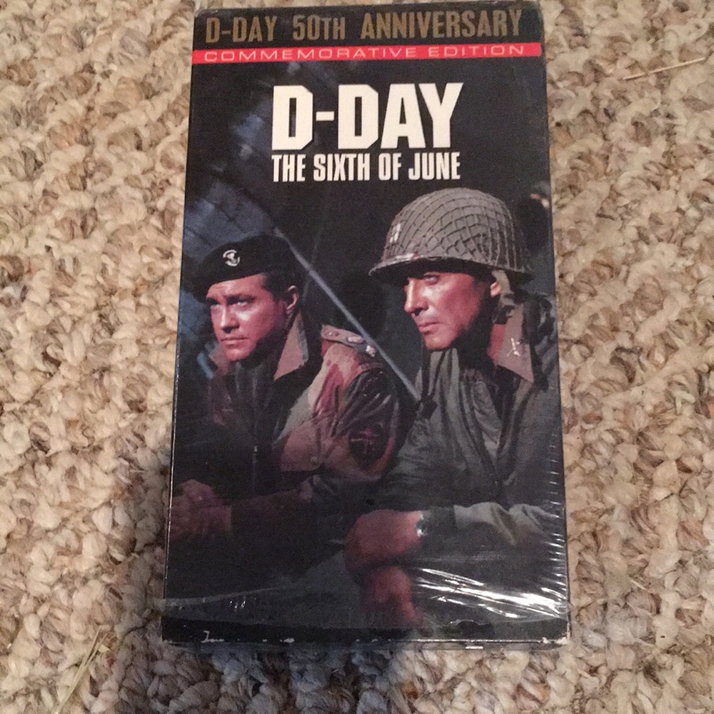 D-Day 50th anniversary commemorative edition VHS